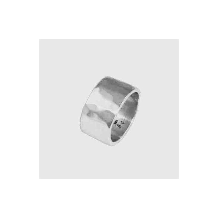 Hammered Silver Ring