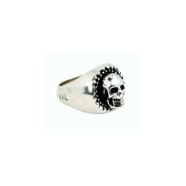 Men's Silver Skull Ring
