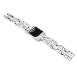 Pulsera Centro Cristal Negro Grande