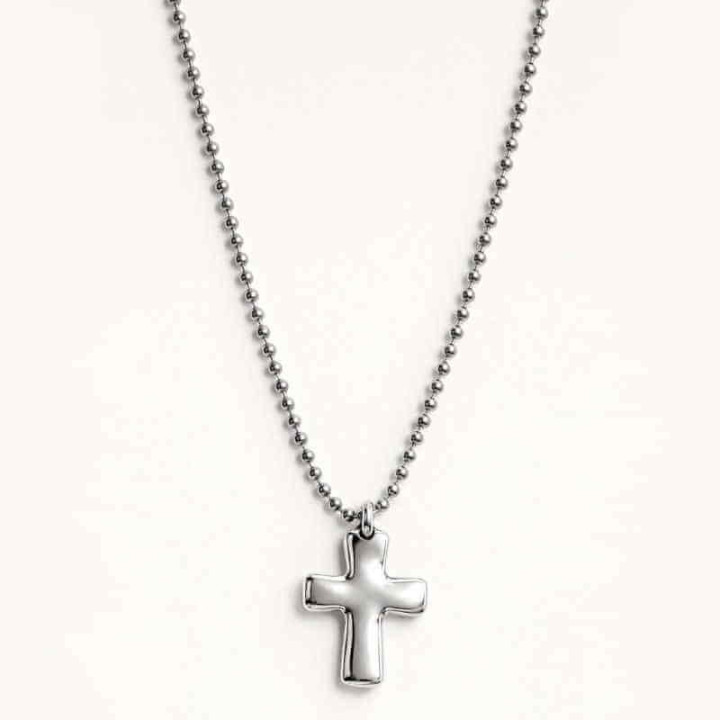 Men’s Stainless Steel Cross Necklace Ciclon | Handcrafted by Ciclon