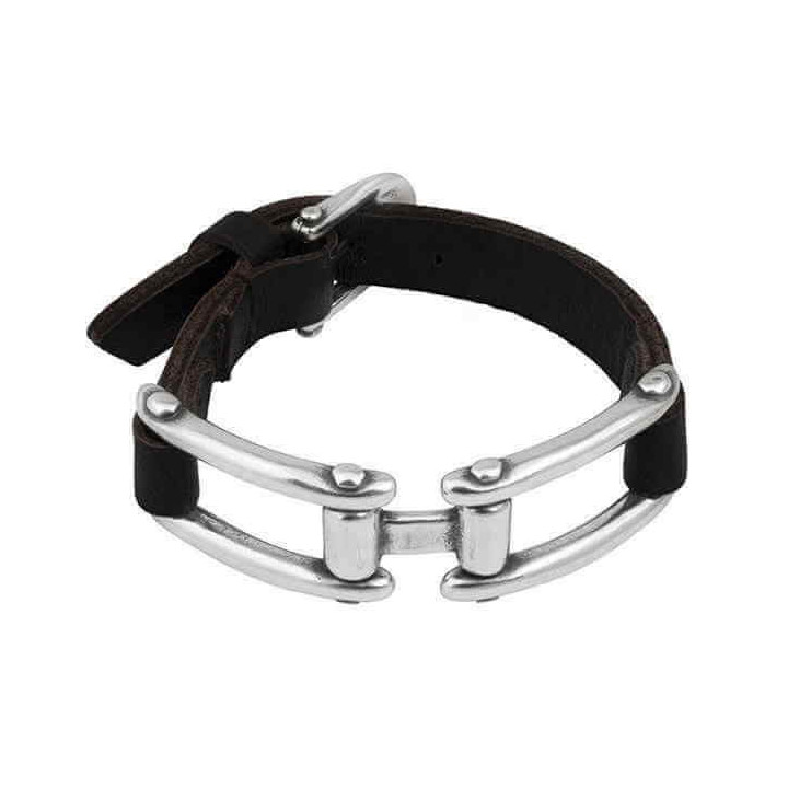 Industriel Style Bracelet Cuir