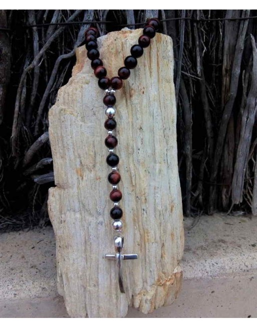 Cross Ceramic Beads Necklace