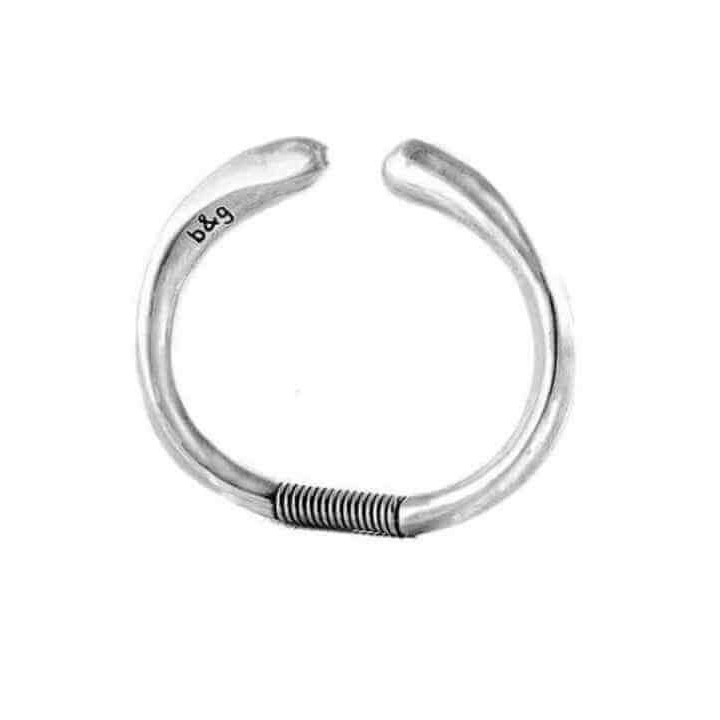 Offene Silber Armspange | b&g