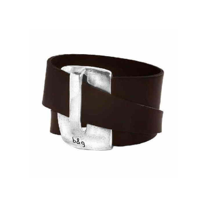 Brazalete Ancha Cuero