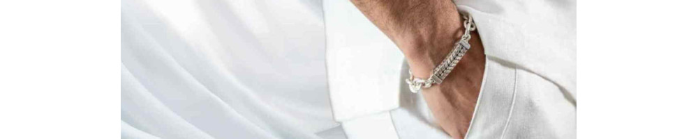 Men’s Silver Bracelets | Panzer & Fine‑Link Styles for Every Look